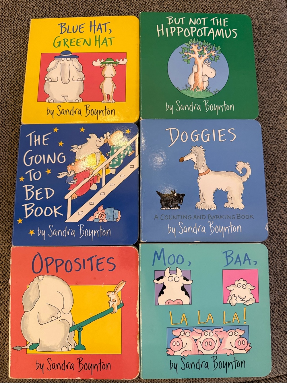 Sandra Boynton Children’s 6 Book Lot